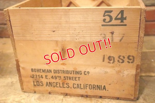 画像6: dp-240604-04 BLACK & WHITE SCOTCH WHISKY / Vintage Wood Box