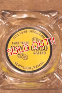 dp-240611-24 LAKE TAHOE MONTE CAELO CASINO / Vintage Ashtray