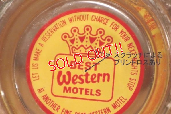 画像6: dp-240611-28 BEST Western MOTELS / Vintage Ashtray