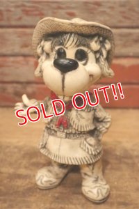 ct-240605-18 CREATIVE MFG, INC. / 1970's Cow Girl Dog Coin Bank