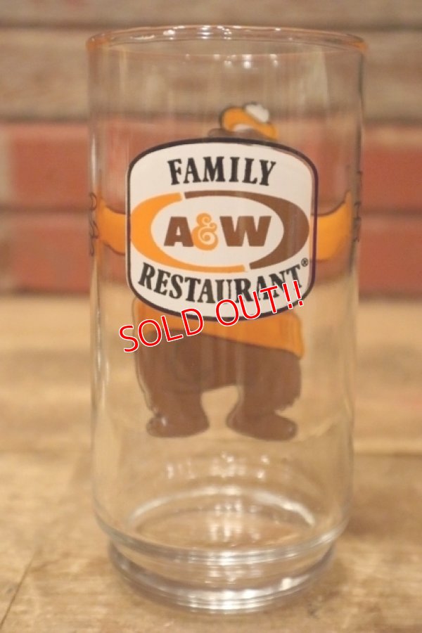 画像3: gs-240611-04 A&W / 1970's Great Root Bear Glass