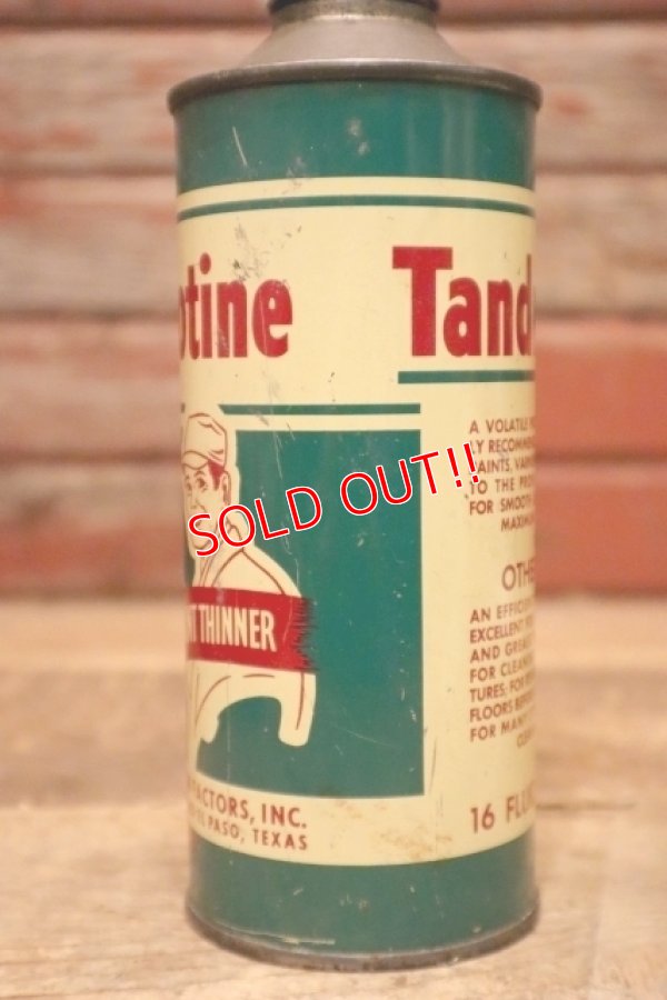 画像4: dp-240508-126 Tandrotine 1950's Thinner Can