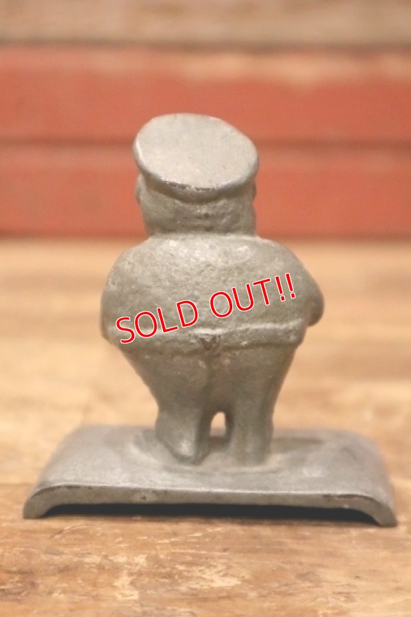 画像6: ct-240718-08 K-T Gas Oil 1920's-1930's El Reco Serviceman Cast Iron Paper Weight