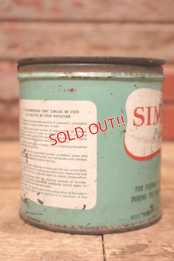 画像3: dp-231016-24 SIMILAC Powdered Vintage Tin Can