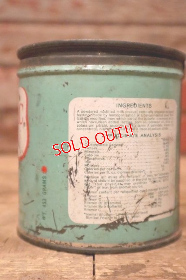 画像4: dp-231016-24 SIMILAC Powdered Vintage Tin Can