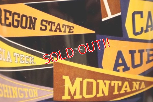 画像8: dp-240718-06 HARVELL 1950's-1960's College Pennant Trash Can