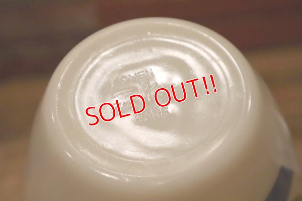 画像11: kt-230809-05 Fire-King / 1950's Ivory Tulip Grease Jar