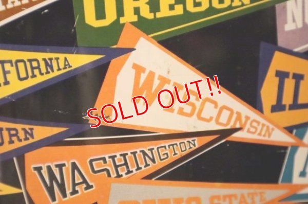 画像6: dp-240718-06 HARVELL 1950's-1960's College Pennant Trash Can