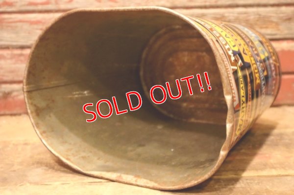 画像10: dp-240718-06 HARVELL 1950's-1960's College Pennant Trash Can