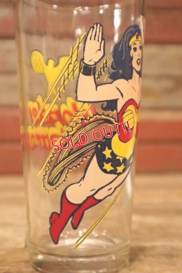 画像3: gs-240611-28 WONDER WOMAN / PEPSI 1978 Collector Series Glass