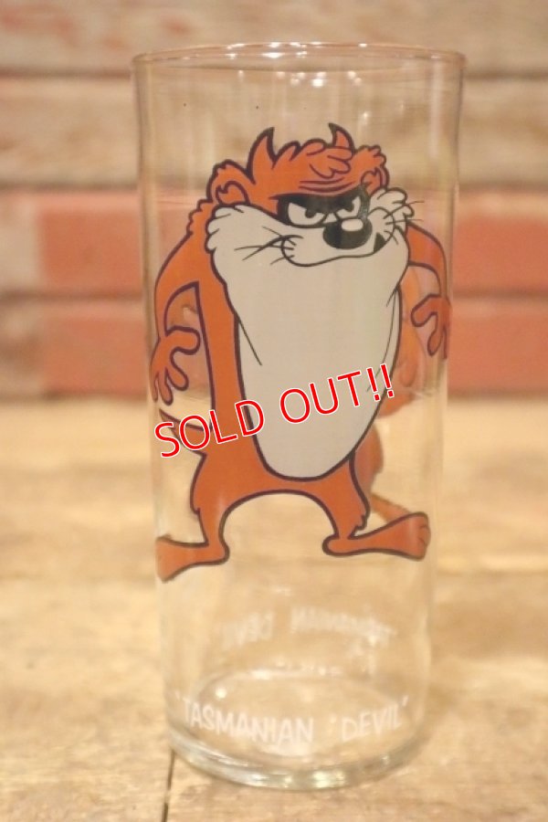 画像1: gs-240605-19 Tasmanian Devil / PEPSI 1973 Collector Series Glass (FEDERAL)
