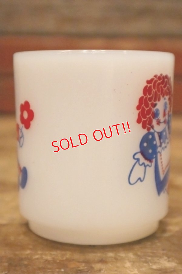 画像5: kt-230809-06 RAGGEDY ANN ANDY / Glasbake 1960's Mug
