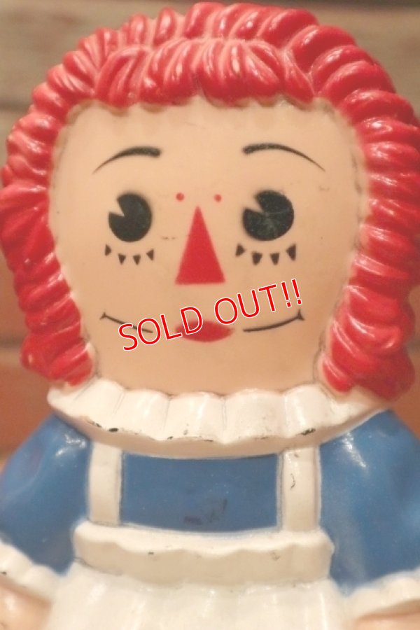 画像3: ct-240605-14 RAGGEDY ANN ANDY / PLAY PAL PLASTICS 1970's Coin Bank