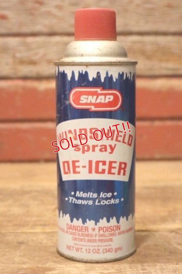 画像1: dp-231012-93 SNAP WINDSHIELD spray DE-ICER Can