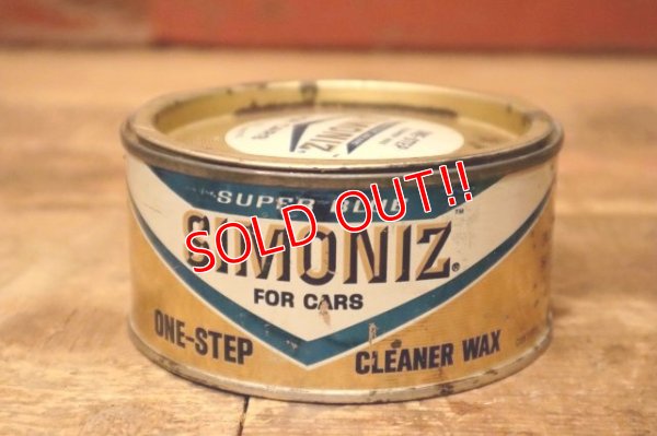 画像1: dp-240508-13 SIMONIZ ONE-STEP CLEANER WAX CAN