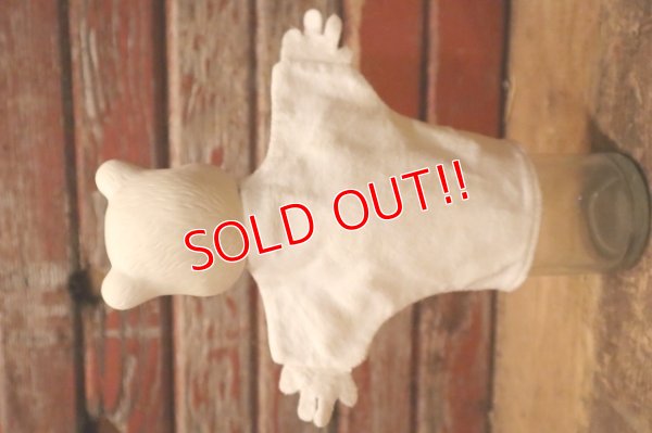 画像7: ct-240611-04 Teddy Snow Crop / 1950's Hand Puppet