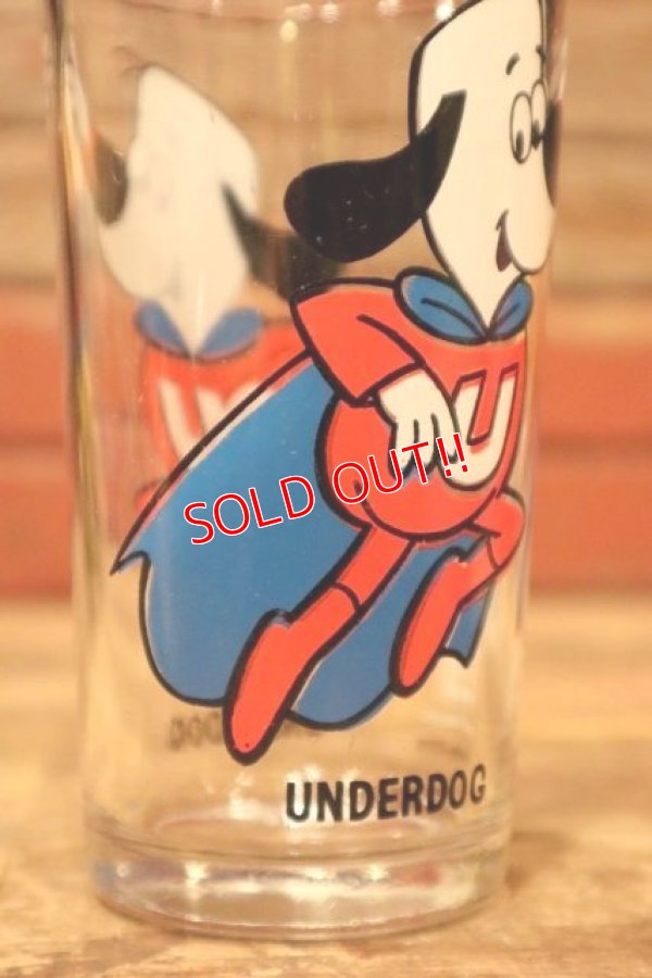 画像3: gs-240611-11 Under Dog / PEPSI 1970's Collector Series 8 OZ. Glass