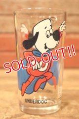 gs-240611-11 Under Dog / PEPSI 1970's Collector Series 8 OZ. Glass
