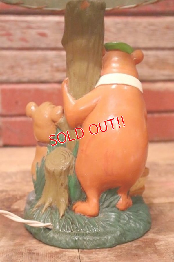 画像8: ct-240418-17 Yogi Bear & Boo Boo / 1980's Nursery Light