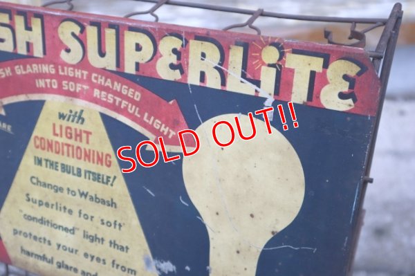 画像3: dp-240605-09 WABASH SUPERLITE 1950's Wire Display Rack