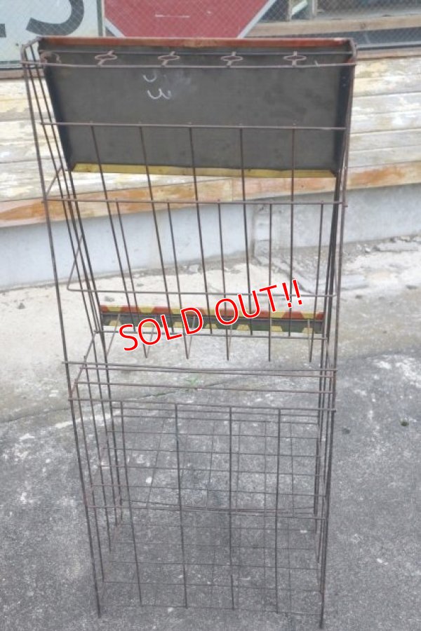 画像13: dp-240605-09 WABASH SUPERLITE 1950's Wire Display Rack