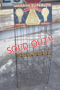 dp-240605-09 WABASH SUPERLITE 1950's Wire Display Rack
