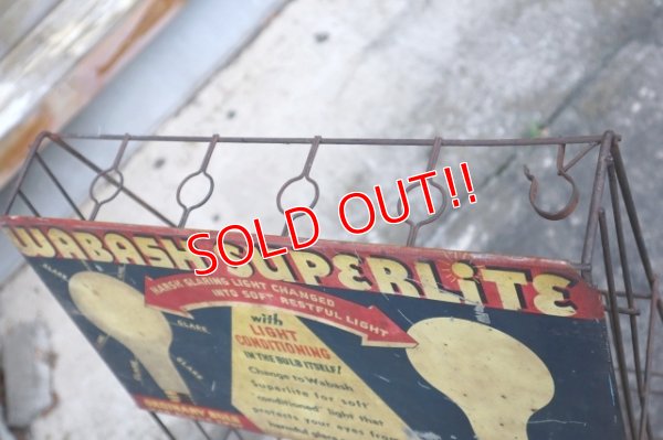 画像10: dp-240605-09 WABASH SUPERLITE 1950's Wire Display Rack