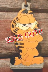 ct-230503-02 Garfield / 1990's Rubber Keyring 