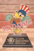 ct-231206-29【訳アリ品】Eagle Sam / 1980's Trophy "Weightlifting"