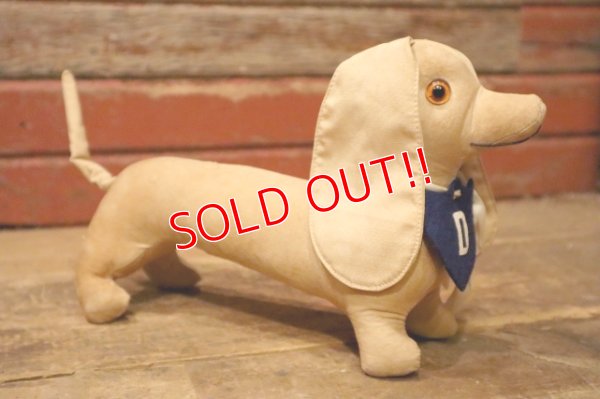 画像4: ct-240311-11 1950's College Mascot Dachshund Doll "D"
