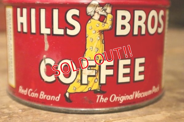 画像3: dp-230601-10 HILLS BROS COFFEE / Vintage Tin Can