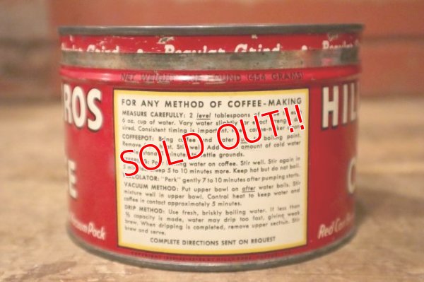 画像4: dp-230601-10 HILLS BROS COFFEE / Vintage Tin Can
