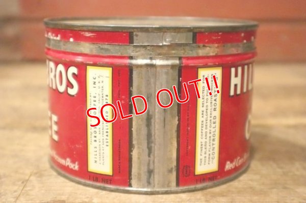 画像5: dp-230601-10 HILLS BROS COFFEE / Vintage Tin Can