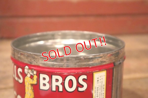 画像8: dp-230601-10 HILLS BROS COFFEE / Vintage Tin Can