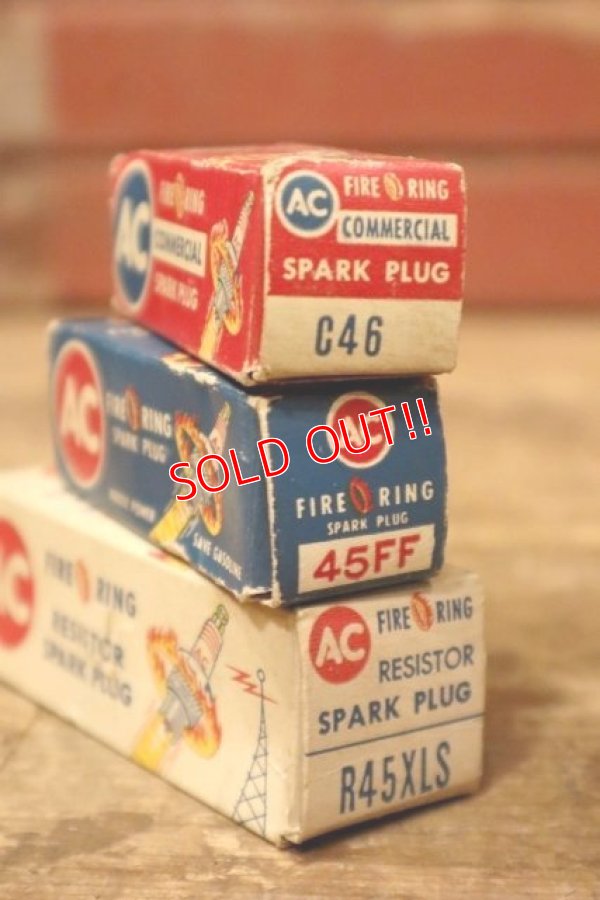 画像6: dp-240508-116 AC SPARK PLUG 1960's "FIRE RING"