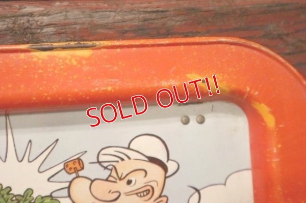 画像5: ct-220901-13 Popeye / 1976 Kid's Tin Table