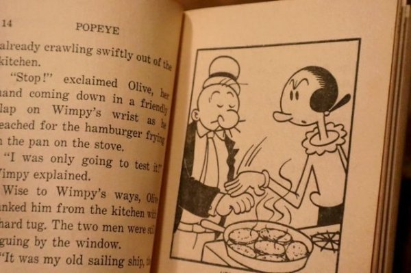 画像3: ct-220901-13 Popeye / WHITMAN 1967 "Ghost Ship to Treasure Island" Book