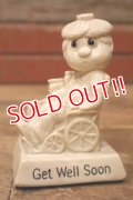 ct-220901-15 RUSS BERRIE 1975 Message Doll "Get Well Soon"
