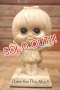 ct-220901-15 R & W BERRIES 1970 Message Doll "I LOVE YOU THIS MUCH"