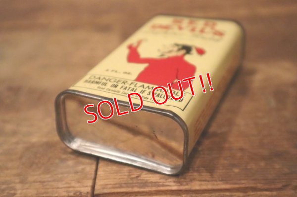 画像7: dp-240814-28 RED DEVIL / Lighter Fluid 4 FL.OZ Handy Oil Can
