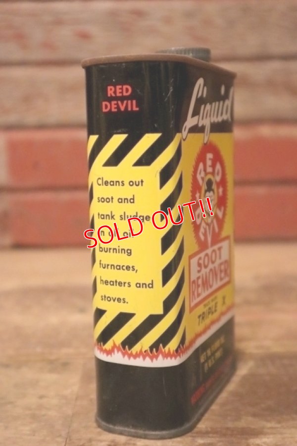 画像5: dp-240814-27 RED DEVIL / SOOT REMOVER 1 U.S. PINT CAN