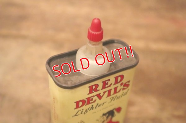 画像6: dp-240814-28 RED DEVIL / Lighter Fluid 4 FL.OZ Handy Oil Can