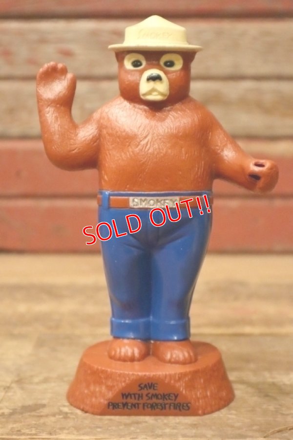 画像1: ct-240718-07 Smokey Bear / 1970's Coin Bank