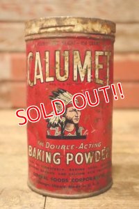 dp-240814-30 CALUMET Baking Powder 1930's Can