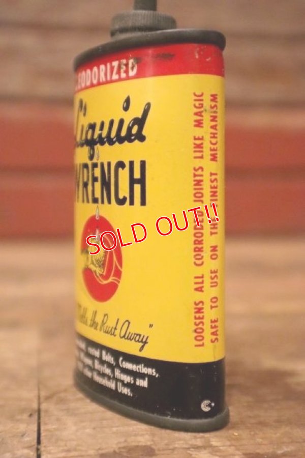画像4: dp-240814-31 Liquid WRENCH / 1940's-1950's Handy Oil Can