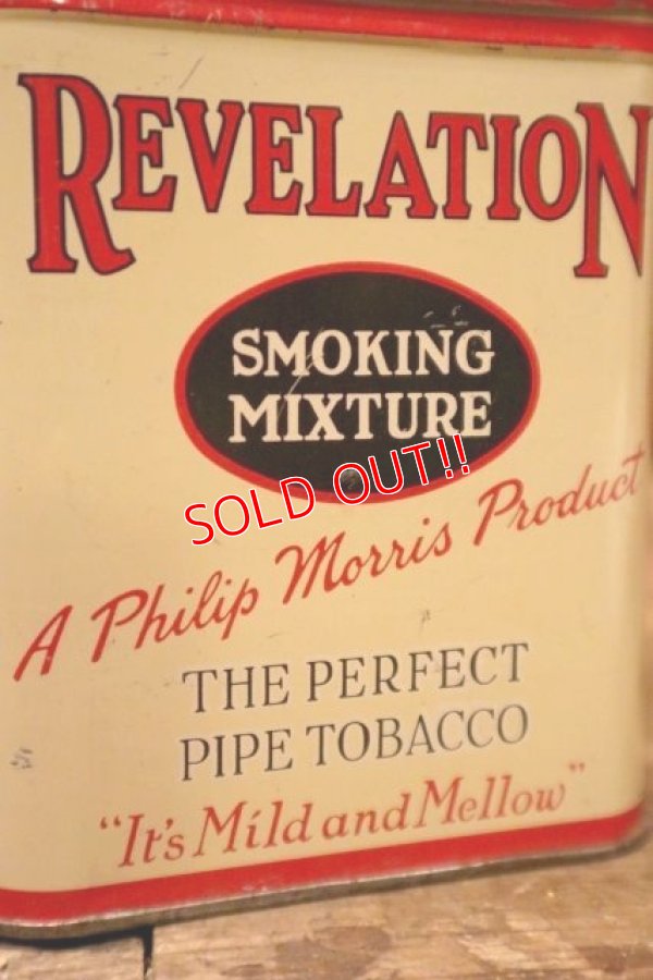 画像2: dp-240814-38 REVELATION / 1930's-1940's SMOKING MIXTURE Can