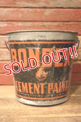 dp-240814-20 BONDEX CEMENT PAINT / 1950's Bucket