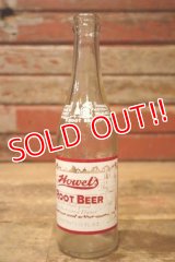 dp-240814-09 Howel's ROOT BEER 1950's-1960's 12 FL. OZ. Bottle