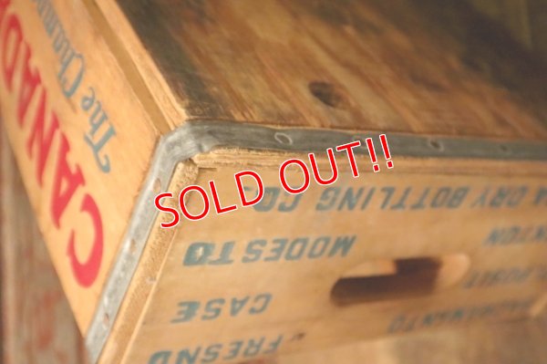 画像10: dp-240814-02 CANADA DRY / 1970's Wood Box