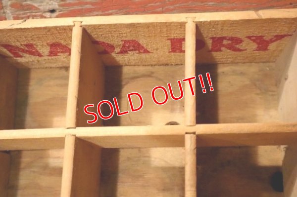 画像7: dp-240814-02 CANADA DRY / 1970's Wood Box